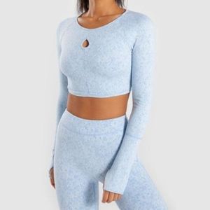 Gymshark Fleur Texture Top